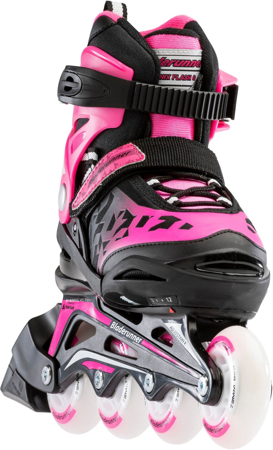 Rollerblade Girls' Phoenix Flash 12J-2 Adjustable LED In-Line Skates                                                             - view number 3