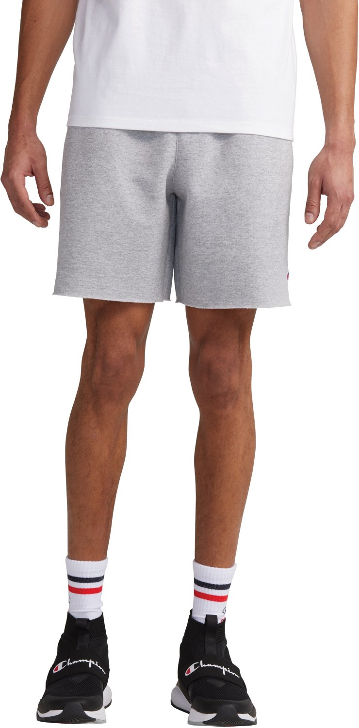 Champion fleece clearance shorts mens