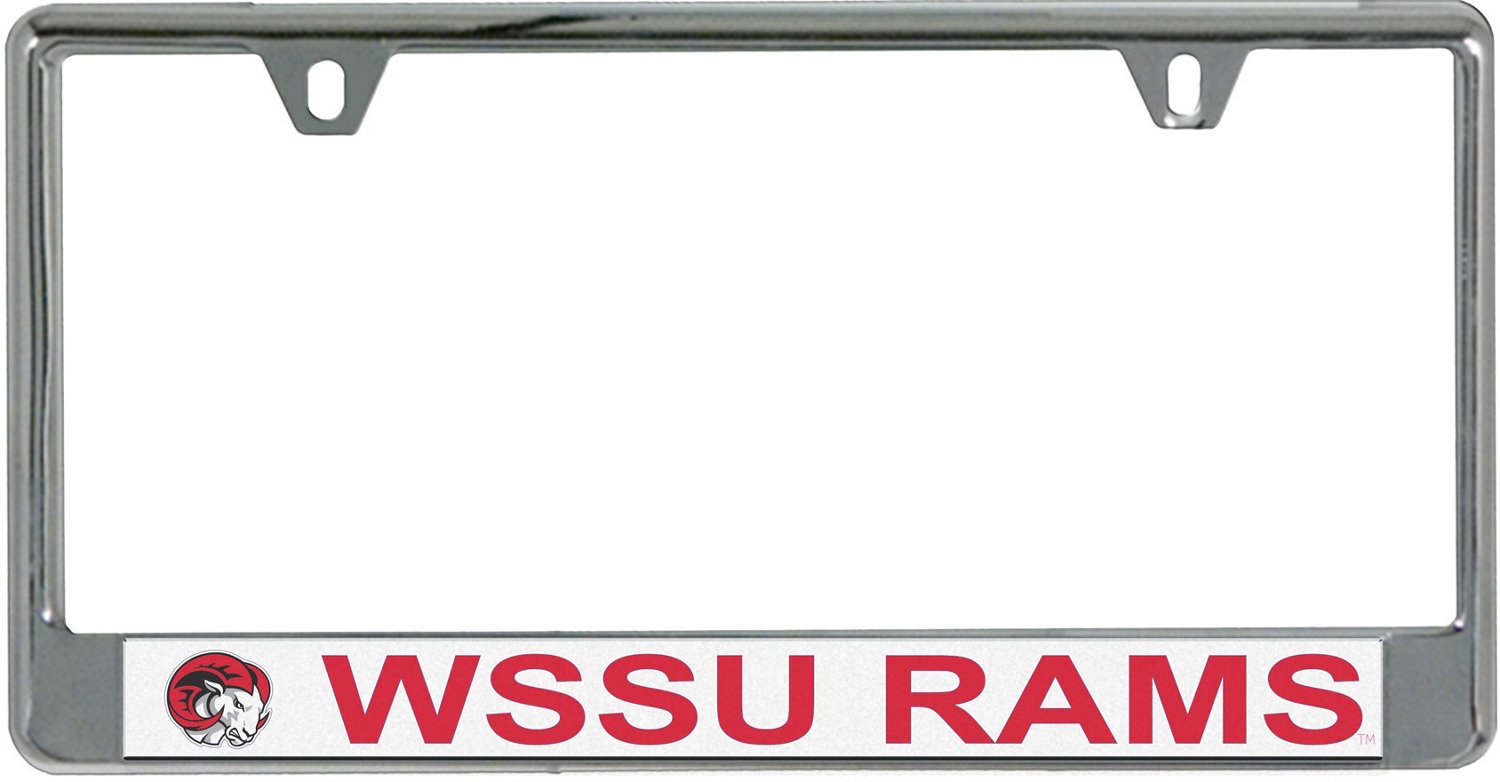 boston university license plate frame