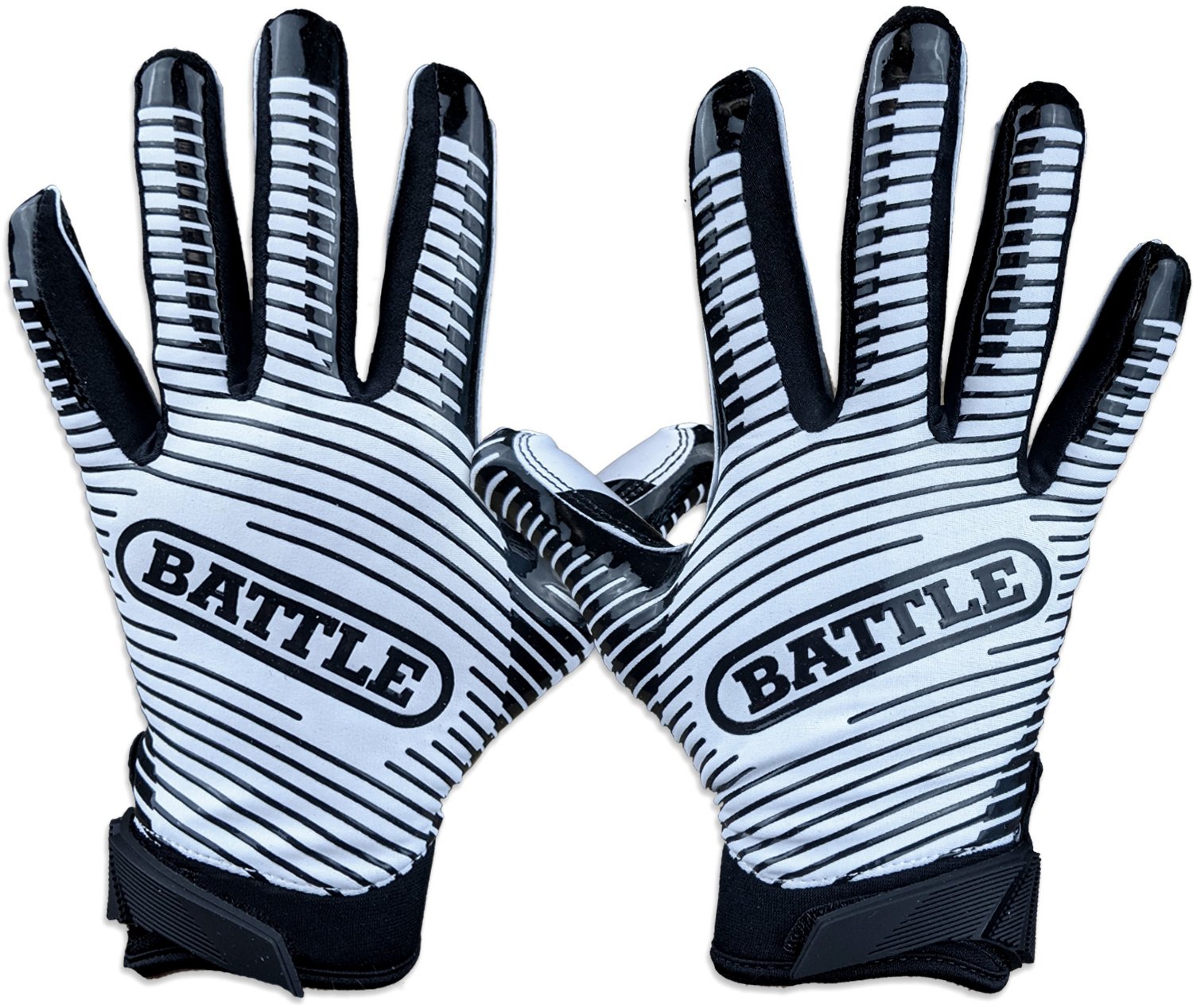 Battle Youth Beware of Dog Football Gloves - view number 3
