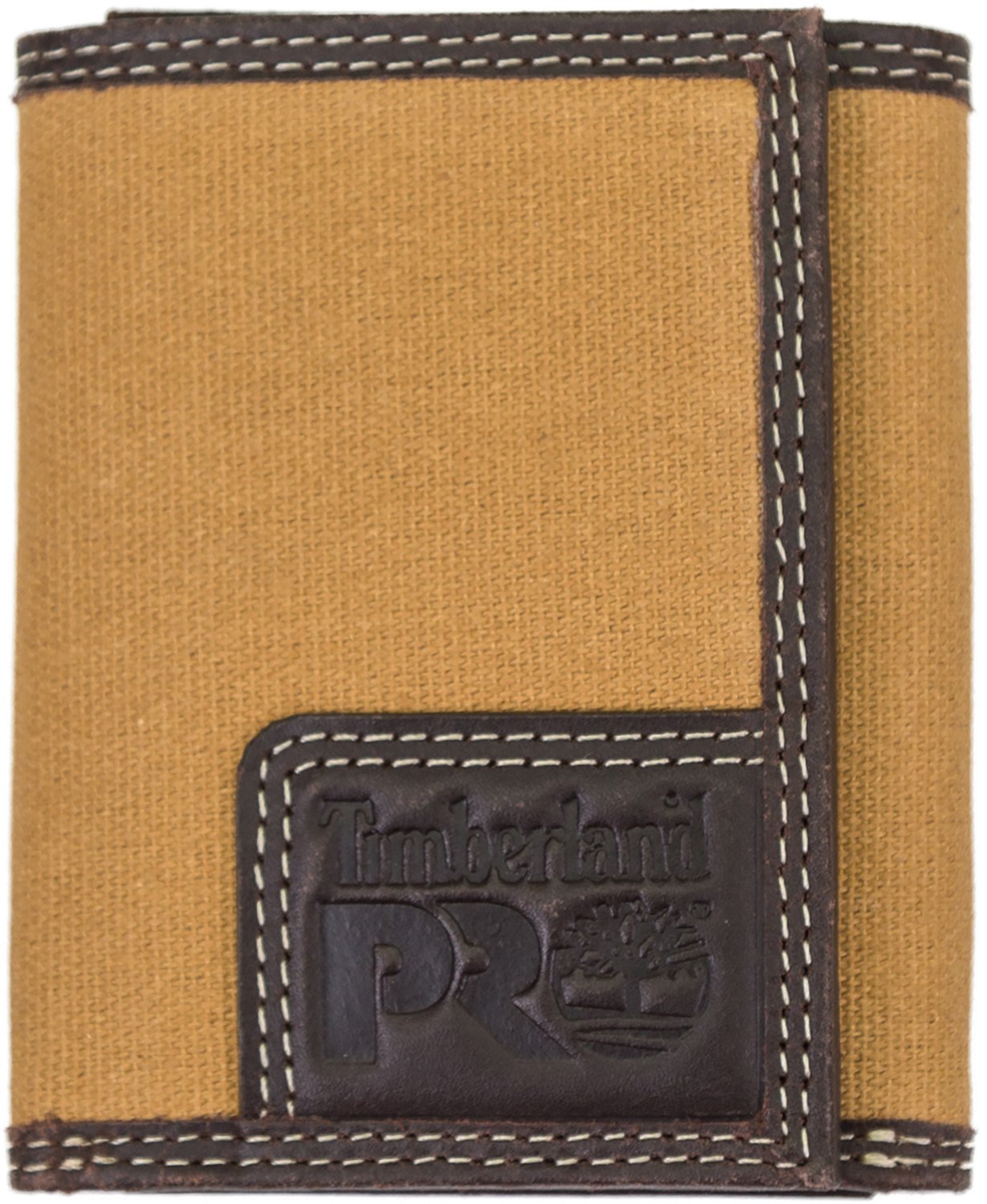 Timberland Pro Whitney Canvas Leather Trifold Wallet                                                                             - view number 1