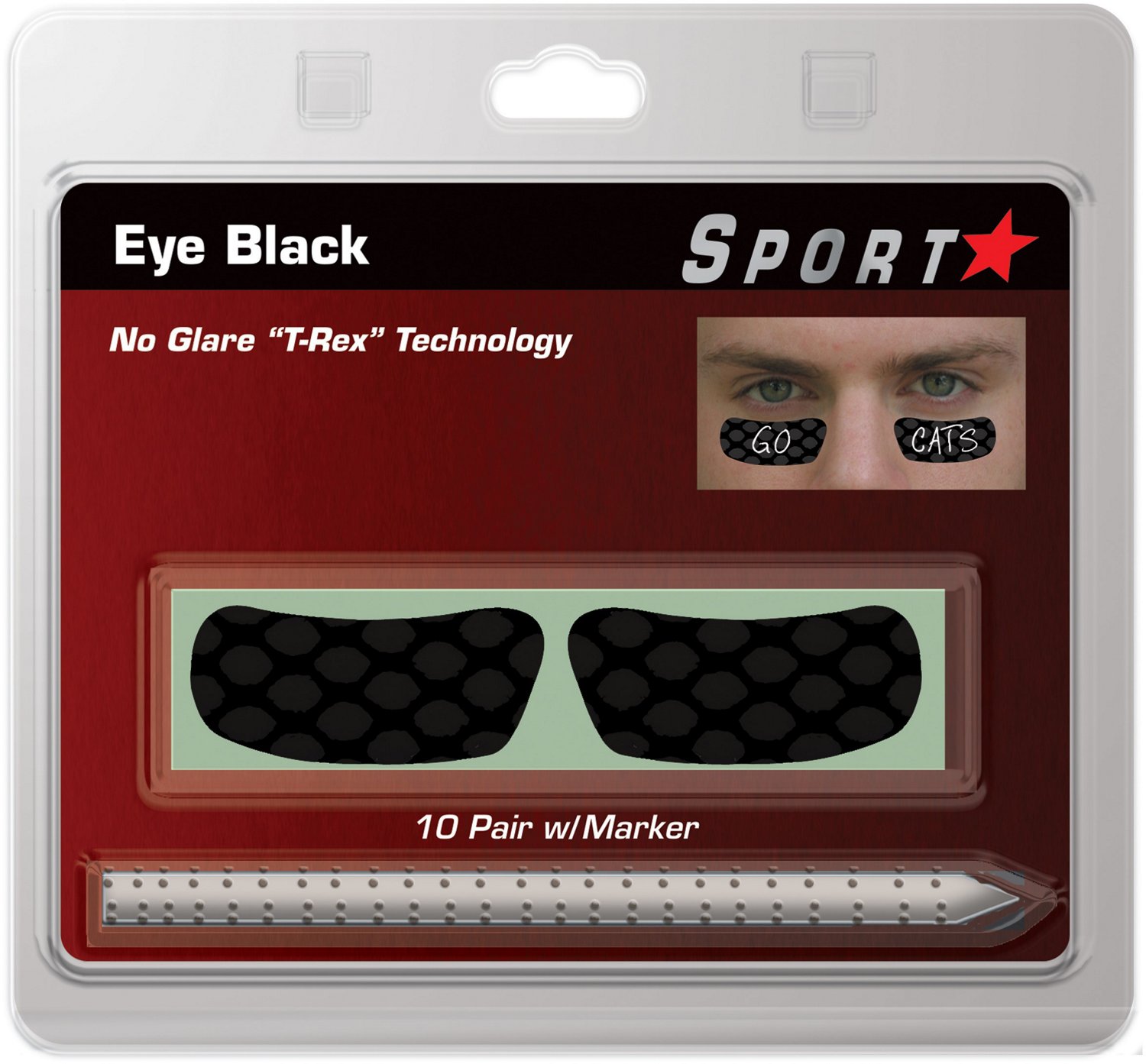 EyeBlack Strips-Various Sports Designs