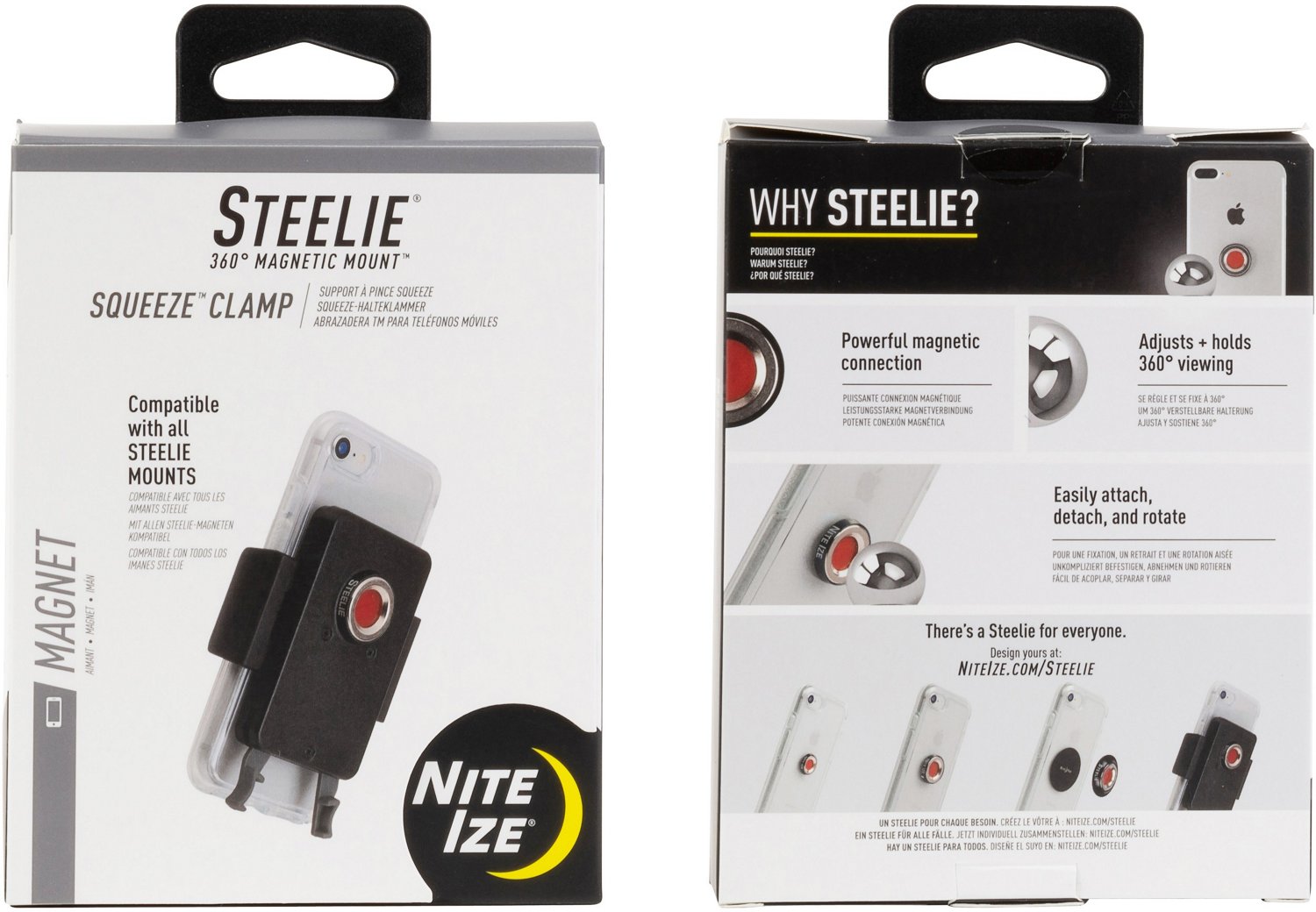 Nite Ize Steelie Squeeze Clamp Free Shipping at Academy