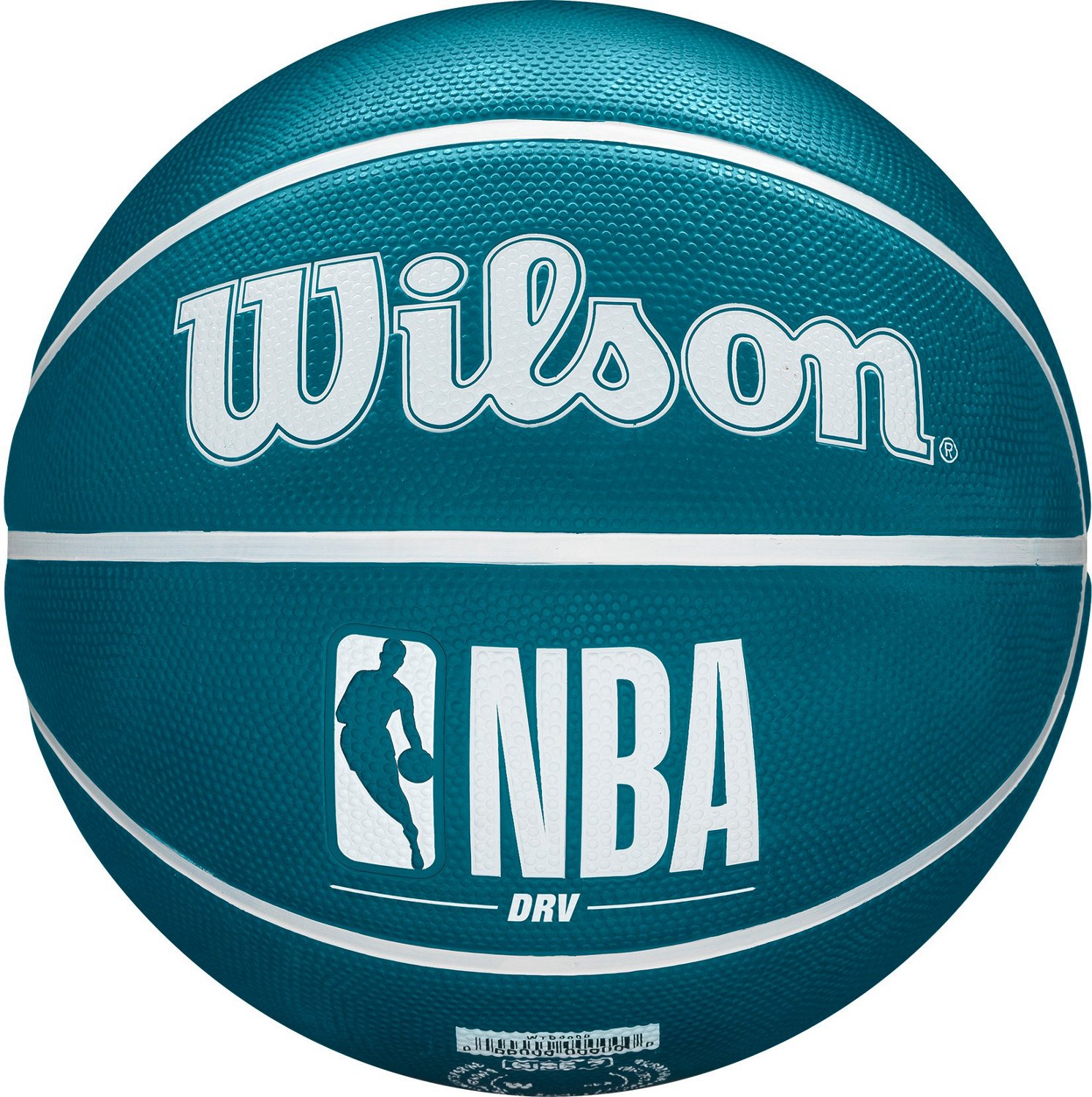 Wilson NBA DRV Outdoor Basketball, Blue, 27.5 in.