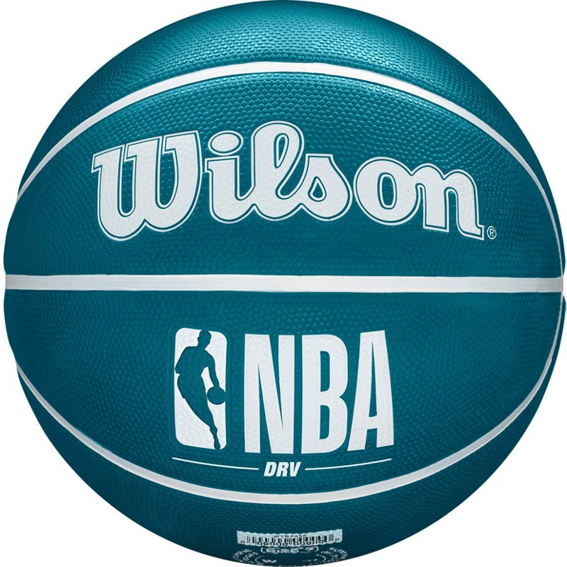 Wilson NBA DRV Outdoor Series Basketball Turquoise/White, 27.5" - Basketball Accessories at Academy Sports