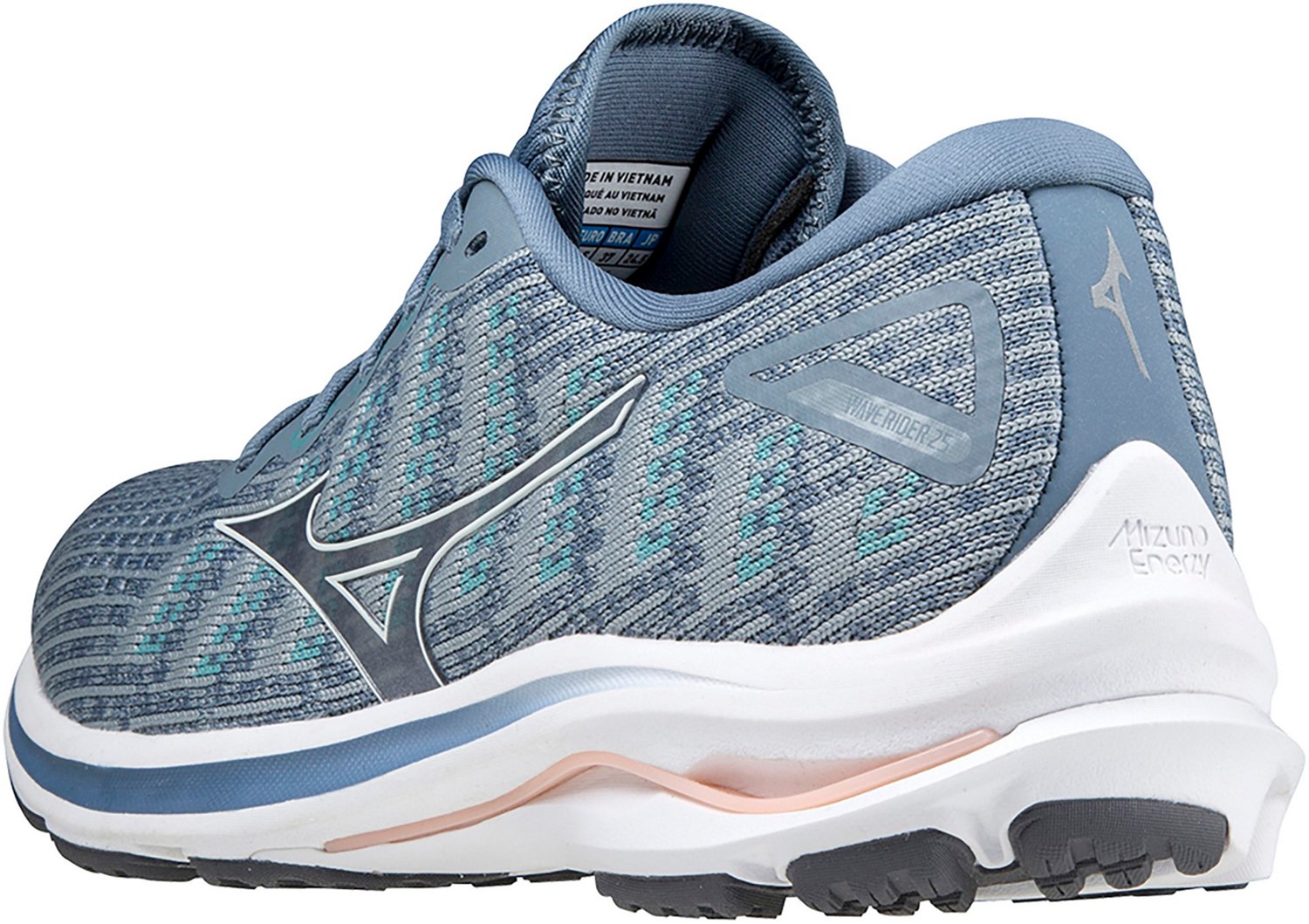 Mizuno Women's Wave Rider 25 Waveknit Running Shoes - view number 5