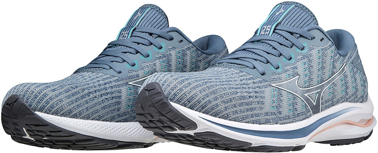 Mizuno Women's Wave Rider 25 Waveknit Running Shoes - view number 7