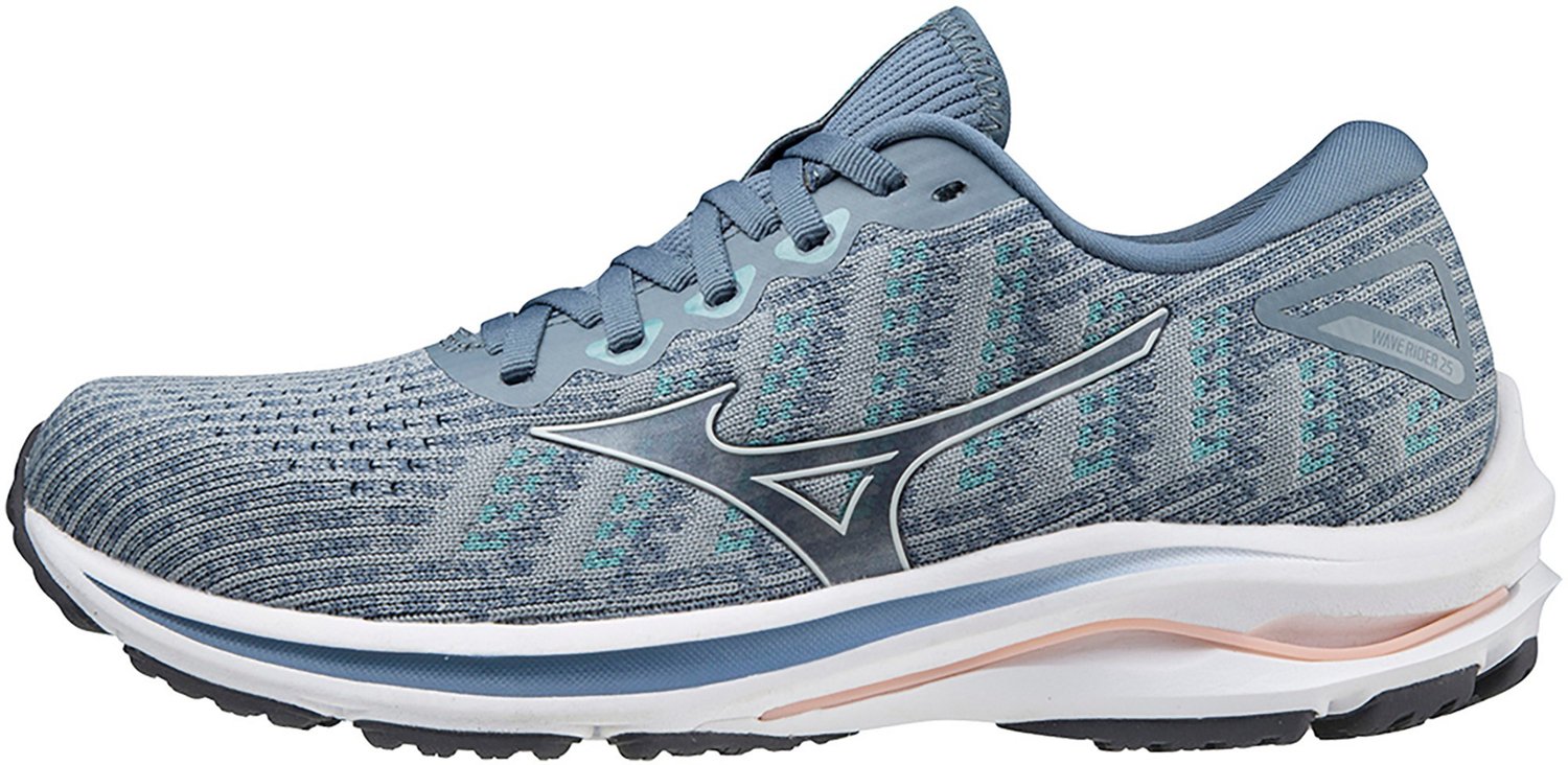 Mizuno Women's Wave Rider 25 Waveknit Running Shoes - view number 2