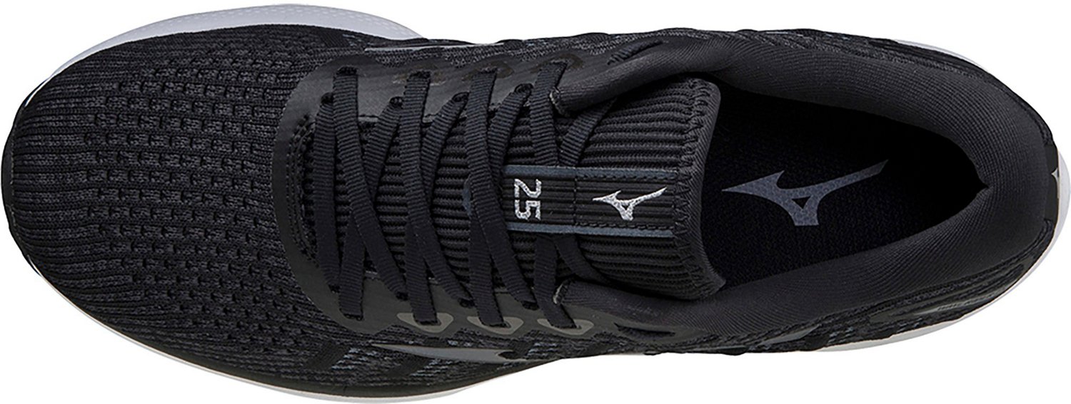 Mizuno Men's Wave Rider 25 Waveknit Running Shoes - view number 4