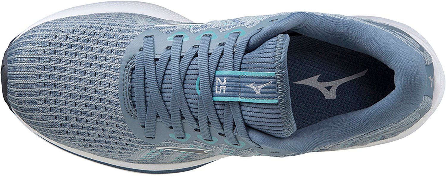 Mizuno Women's Wave Rider 25 Waveknit Running Shoes - view number 8