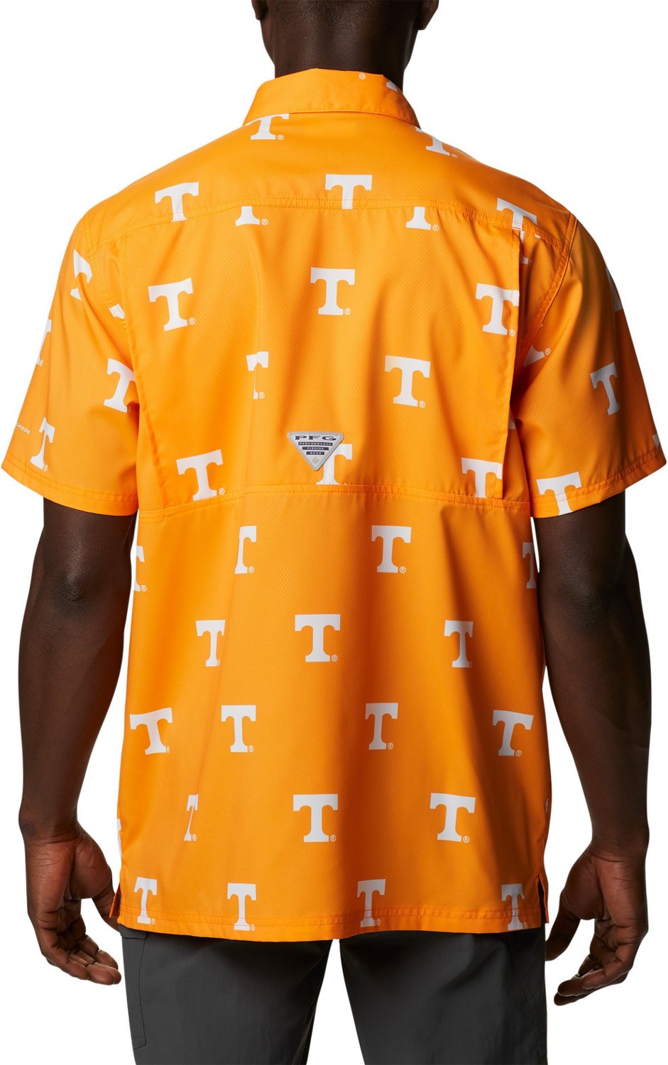 Columbia Sportswear Men's University of Tennessee CLG Super Slack Tide™ Logo Print Shirt - view number 2