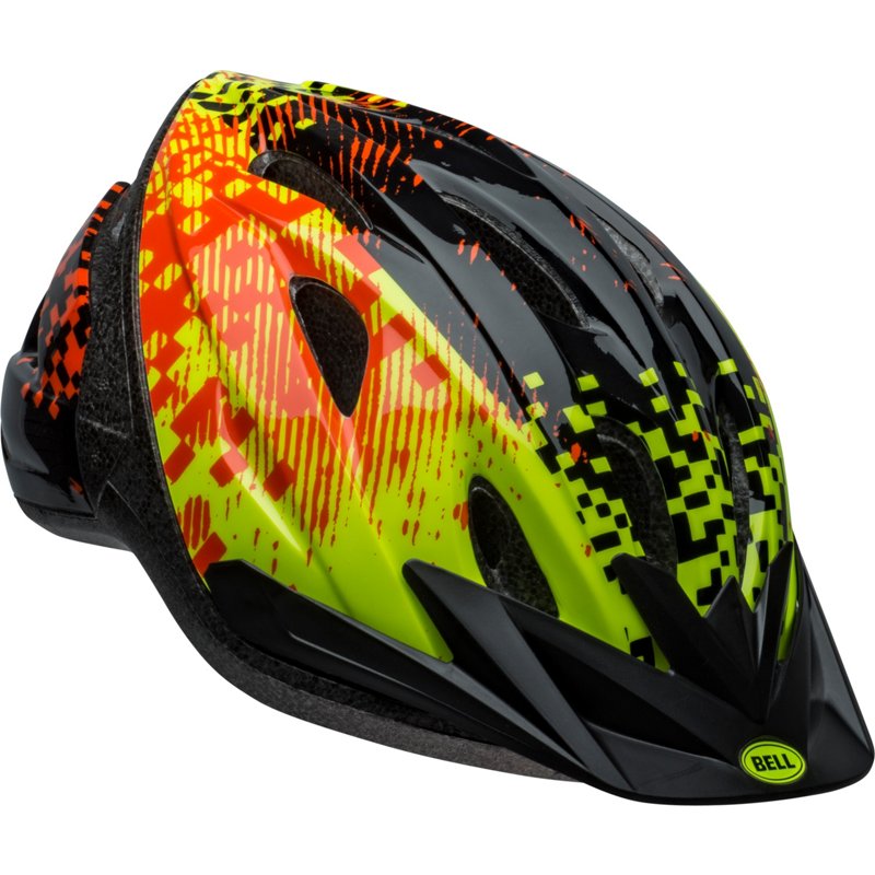 Bell Surge Boys' Matchback Bike Helmet Black/Orange - Bicycle Accessoriesories at Academy Sports