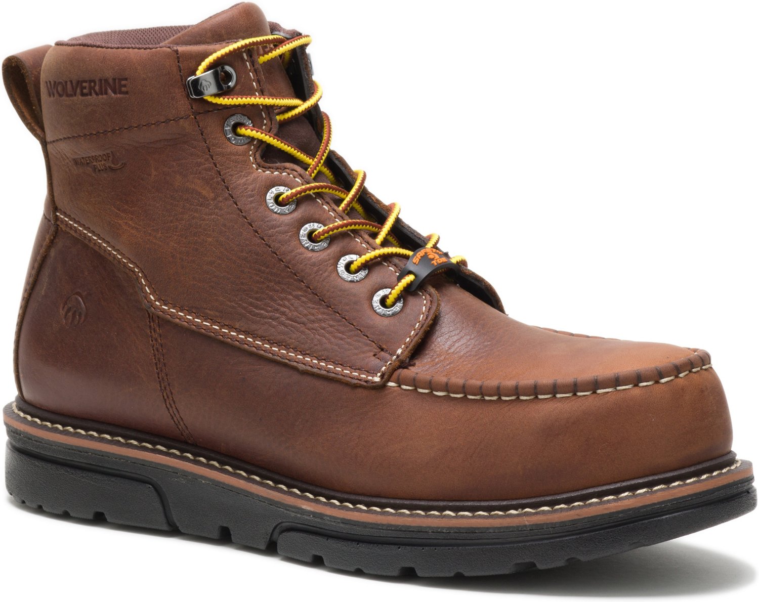 Wolverine Men's I-90 Durashocks Moc-Toe CarbonMax 6 in Work Boots | Academy