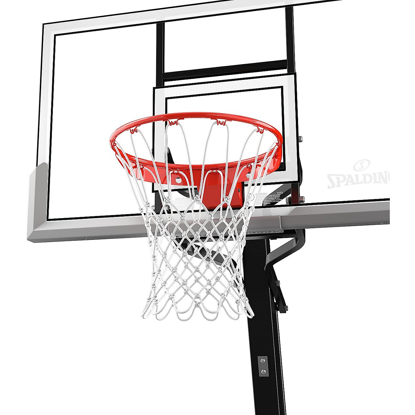 Spalding Accuglide 54 in Portable Acrylic Basketball Hoop                                                                        - view number 7