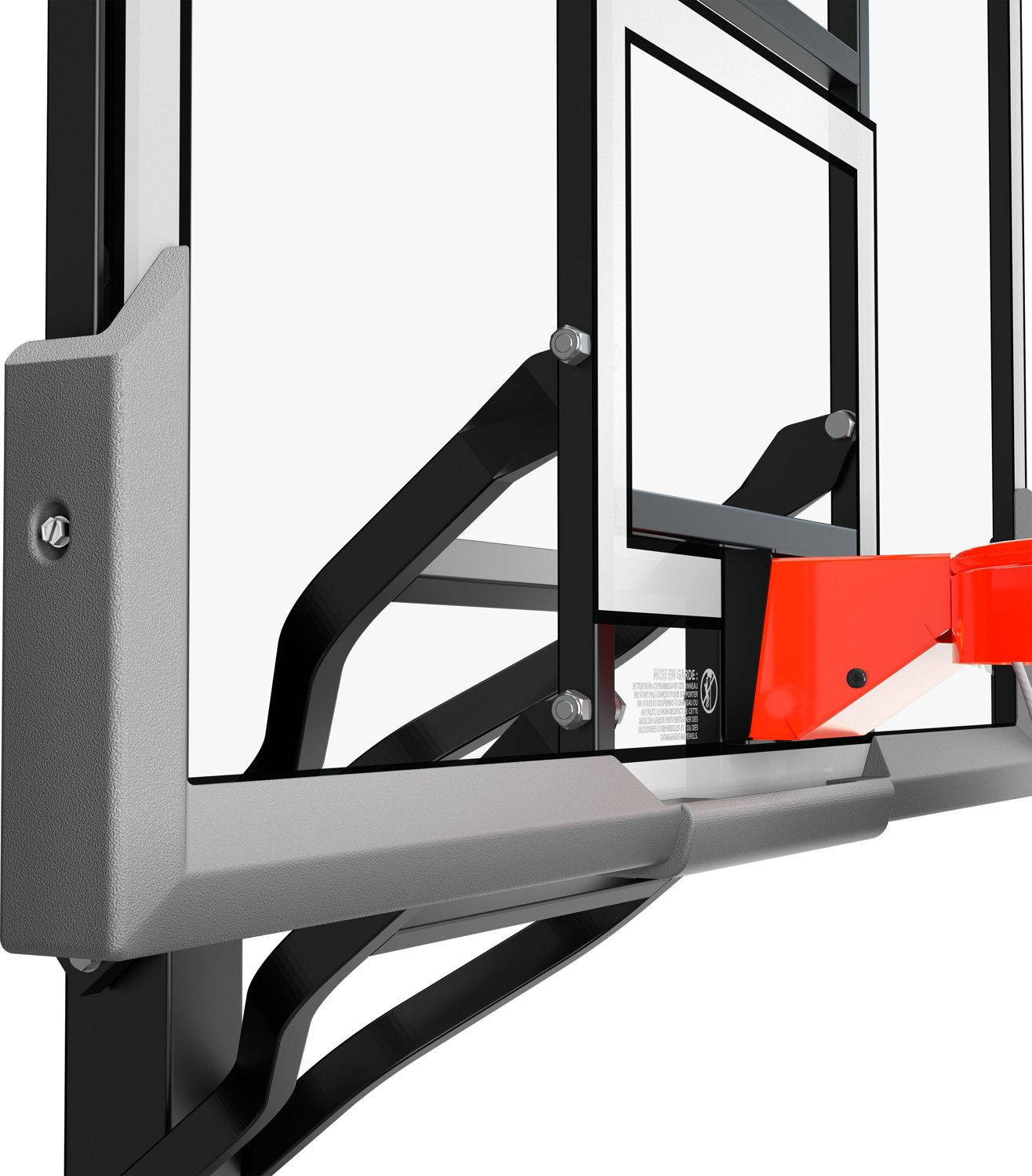 Spalding Accuglide 54 in Inground Acrylic Basketball Hoop Academy