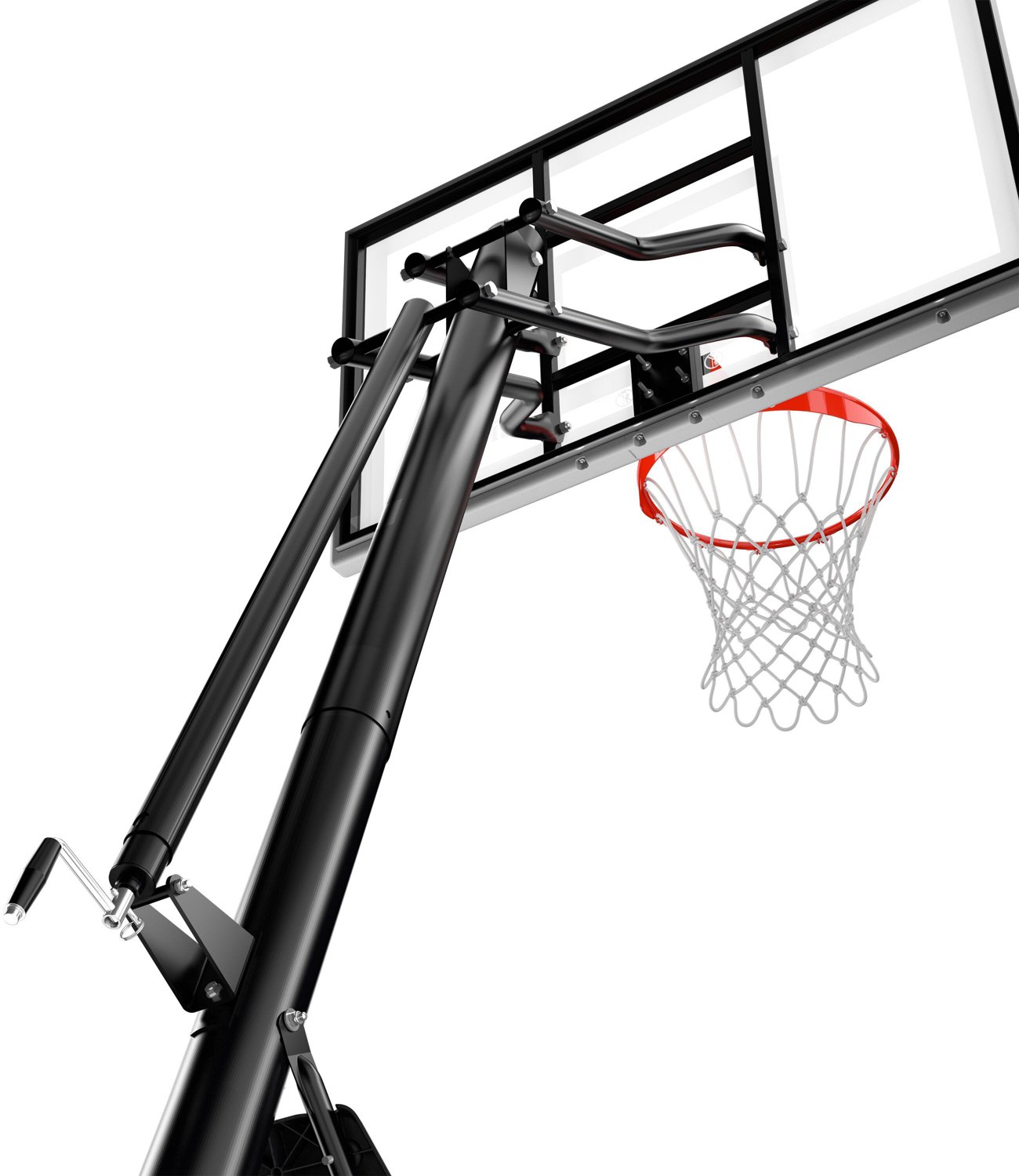 Spalding Hybrid 54 in Portable Basketball Hoop