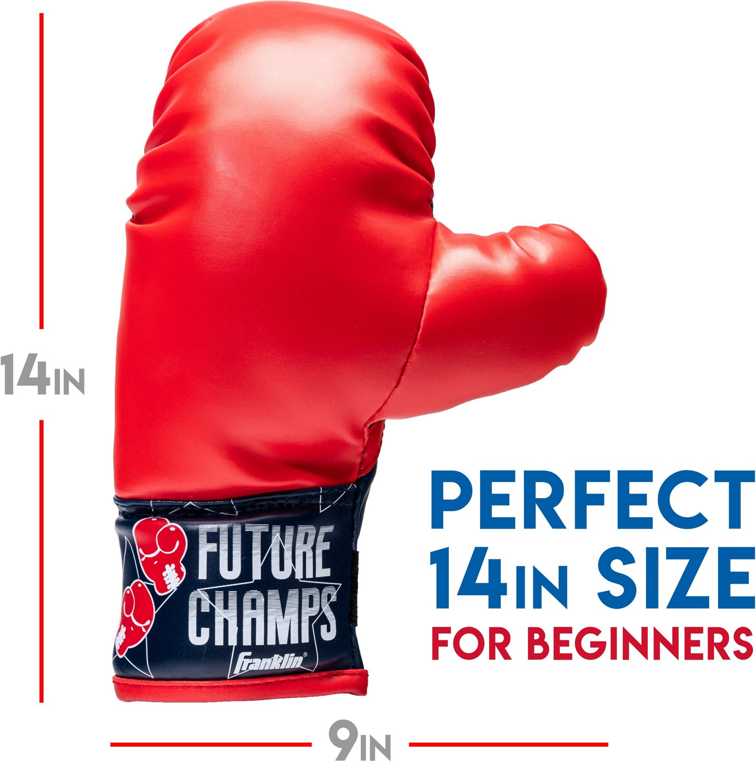 Franklin Kids' Soft Sport Boxing Gloves                                                                                          - view number 2