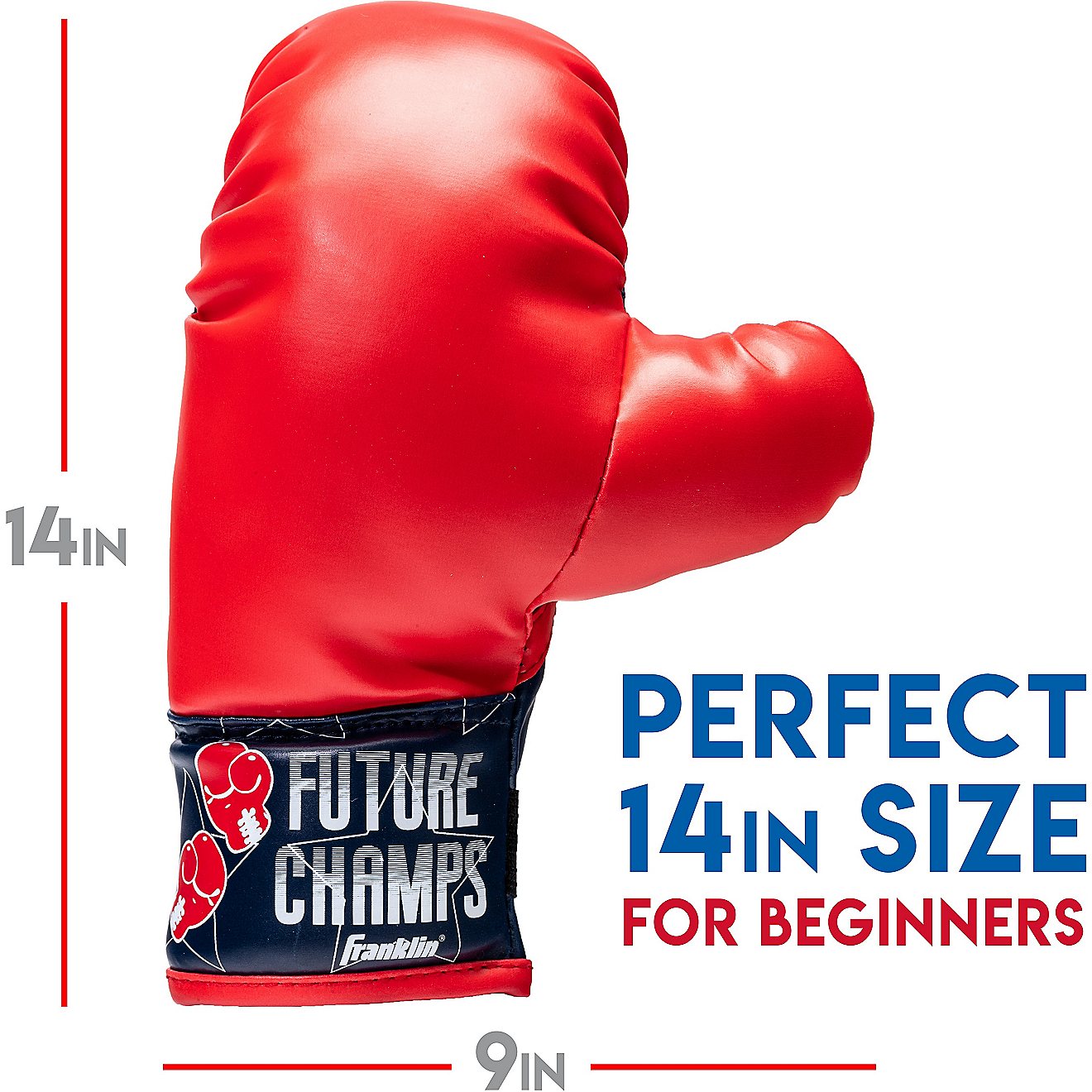 Franklin Kids' Soft Sport Boxing Gloves                                                                                          - view number 2