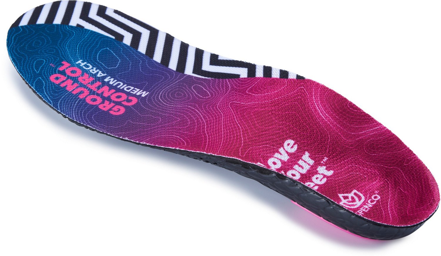 Spenco Ground Control Medium Arch Insoles Academy
