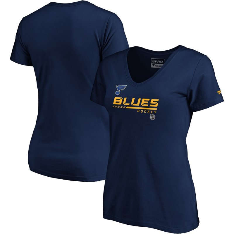 Fanatics Women's St. Louis Blues Prime Speed Short Sleeve T-shirt