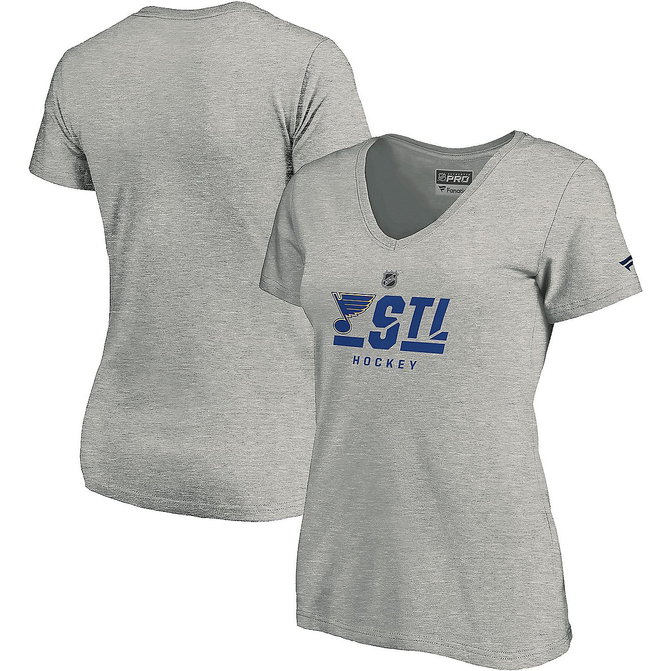 Fanatics Women's St. Louis Blues Secondary Tricode Short Sleeve T-shirt                                                          - view number 1