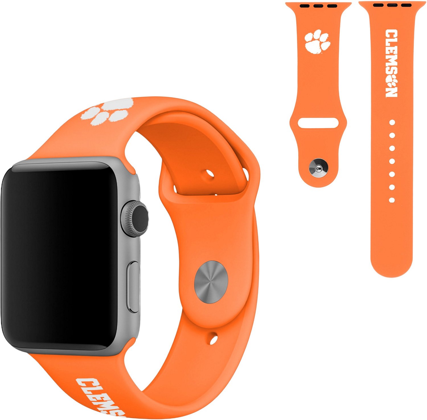 Prime Brands Group Clemson University 38 mm Apple Watchband Academy