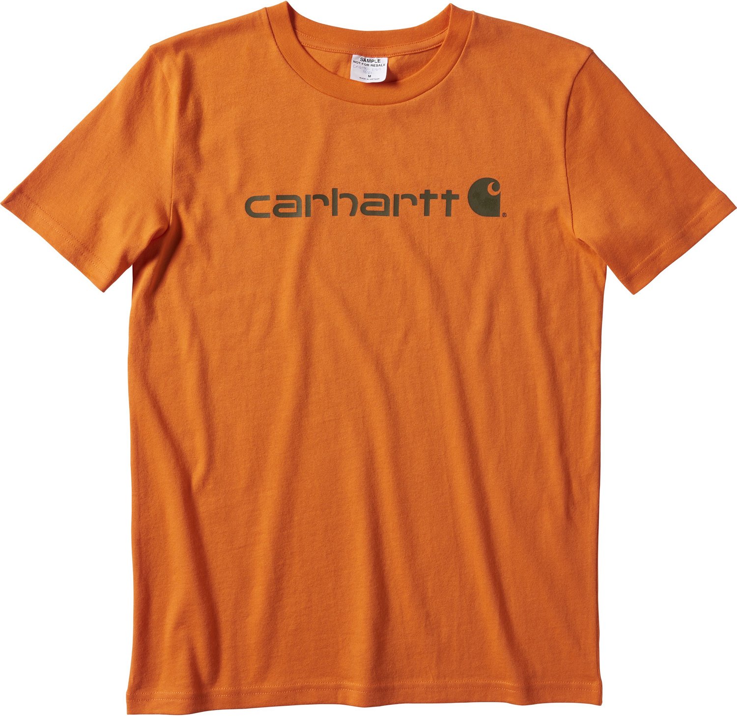 Carhartt Boys' Knit Crew Neck Logo T-Shirt | Academy