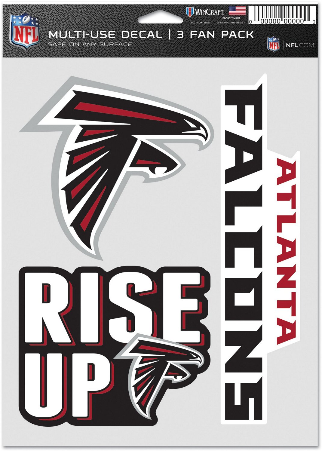 Atlanta Falcons Gear, Falcons WinCraft Merchandise, Store, Atlanta Falcons  Apparel