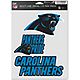 WinCraft Carolina Panthers Fan Decals 3-Pack                                                                                     - view number 1 selected