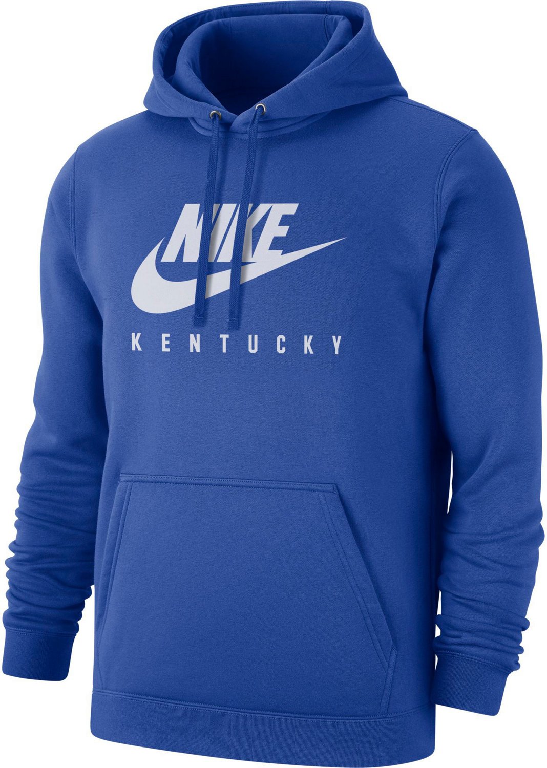 Nike Men's University of Kentucky NXN Fleece Pullover Club Hoodie Academy