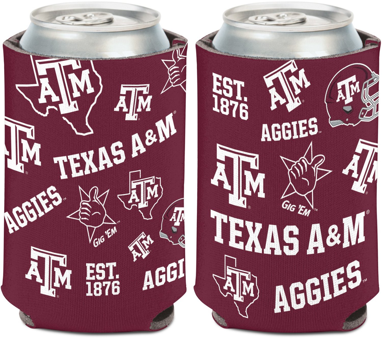 WinCraft Texas A&M University Scatter Coozie  - view number 1