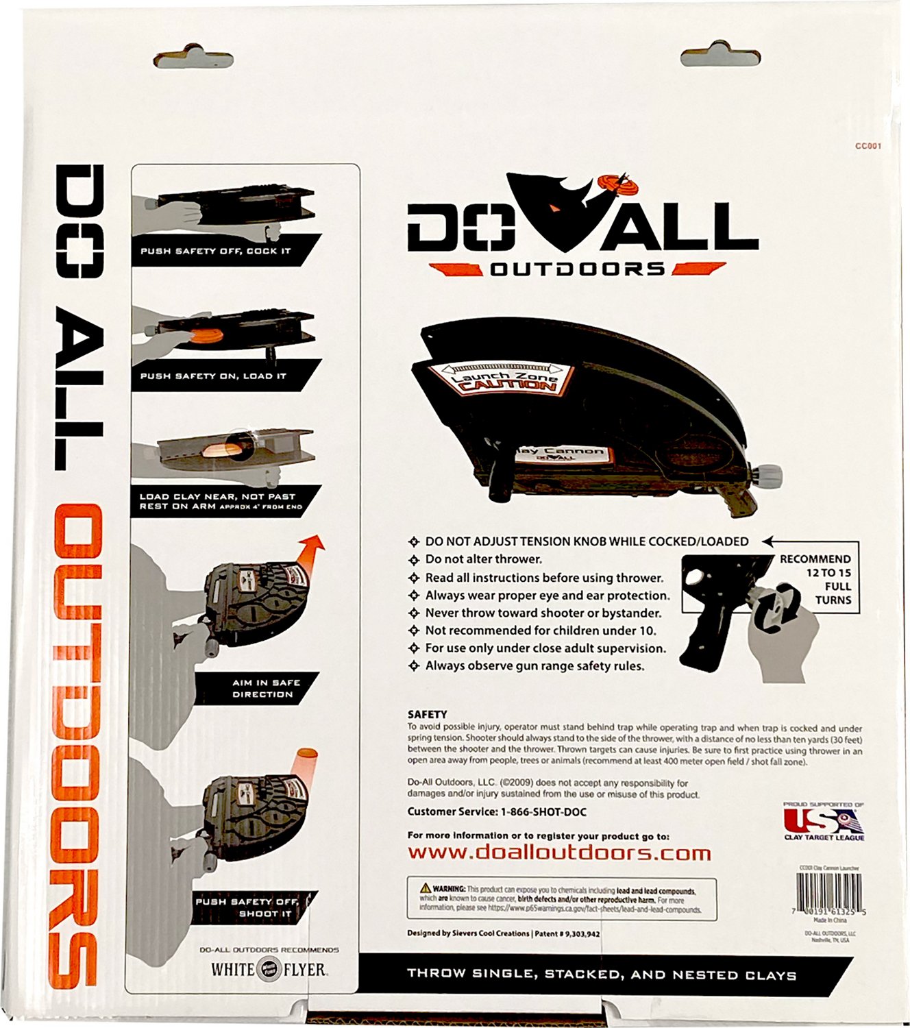 Do-All Outdoors Clay Hand Cannon                                                                                                 - view number 7