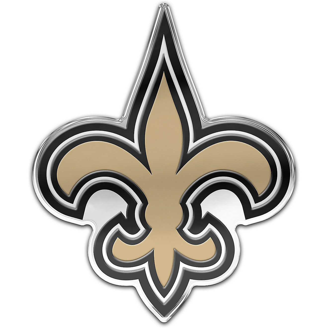 WinCraft New Orleans Saints Auto Emblem                                                                                          - view number 1