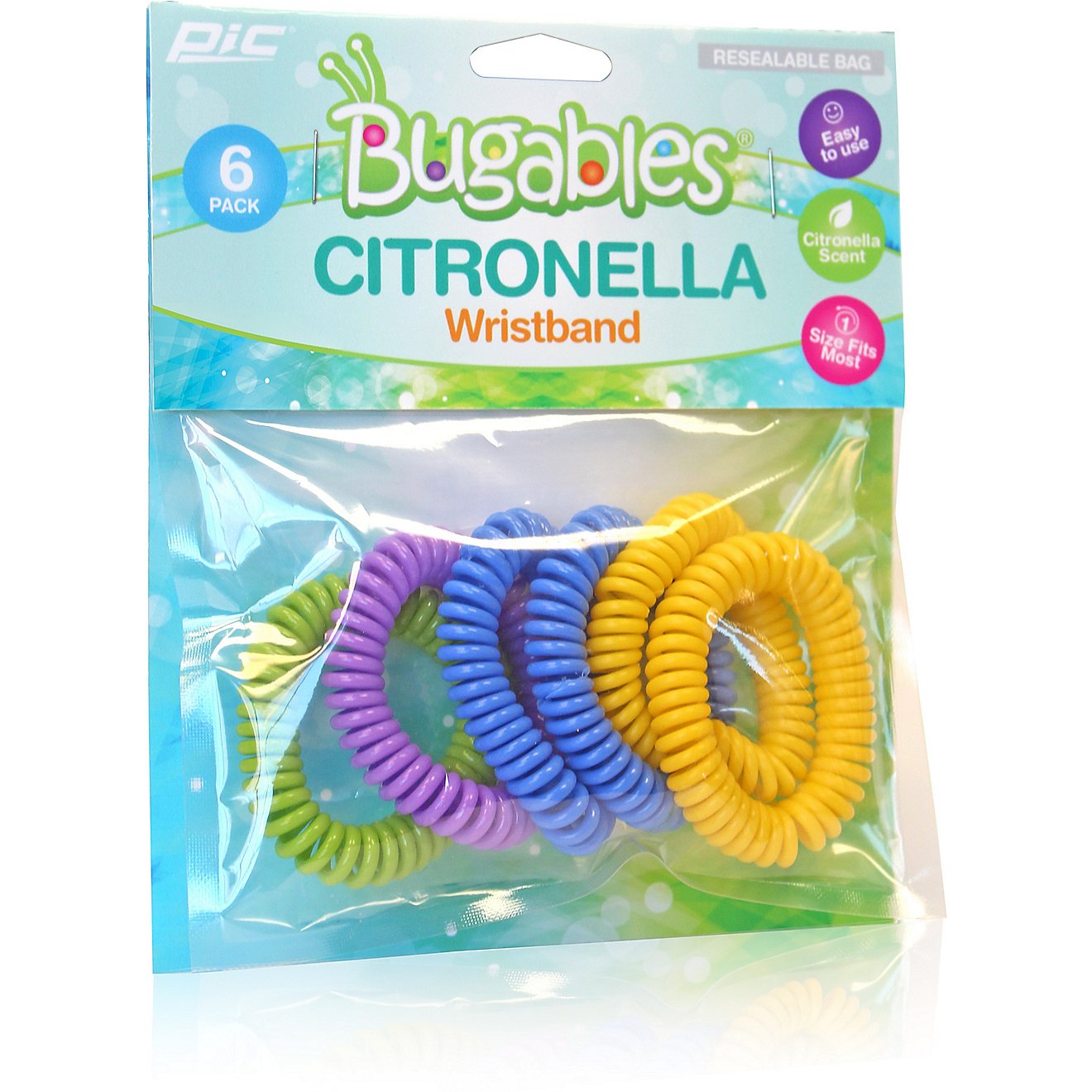 PIC Bugables Citronella Wrist Band 6-Pack                                                                                        - view number 3