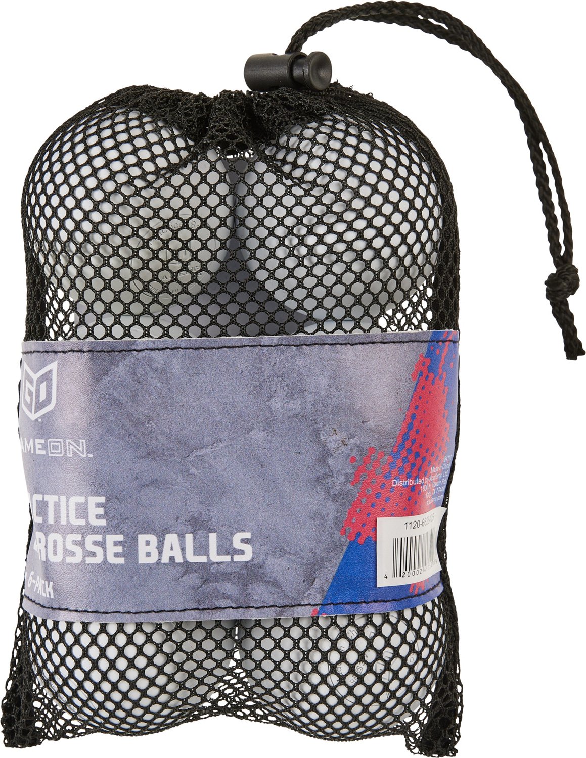 Game On Lacrosse Balls 6Pack Academy
