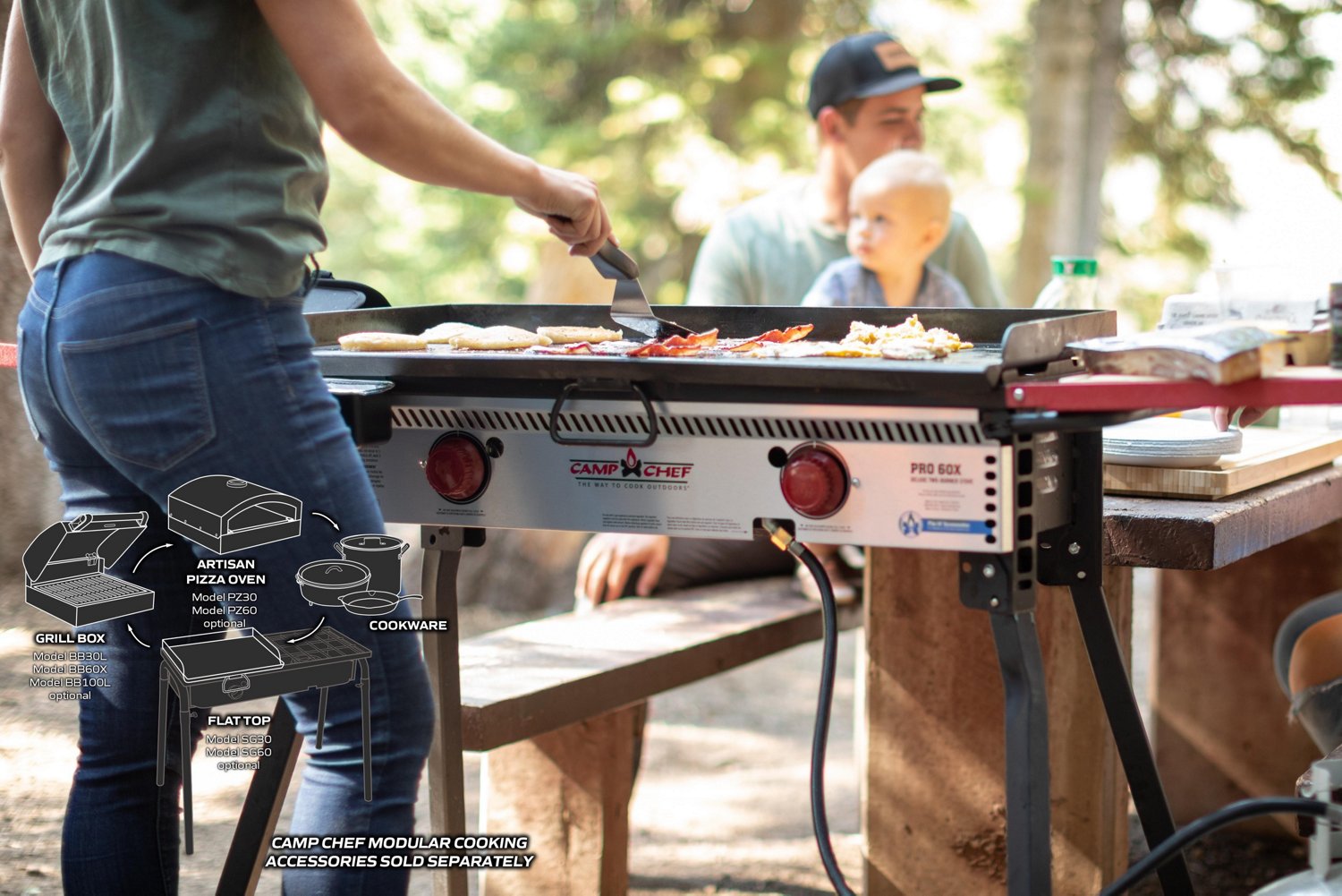 Camp Chef Deluxe 2 Burner Portable Stove                                                                                         - view number 7