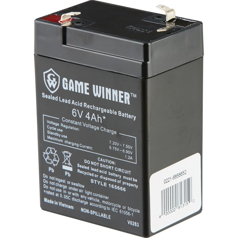 Game Winner 6V 4.0A… - image