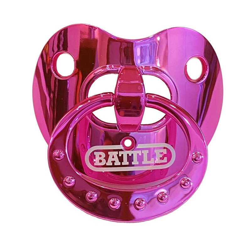 Battle Chrome Binky Mouthguard Pink - Football Equipment at Academy Sports