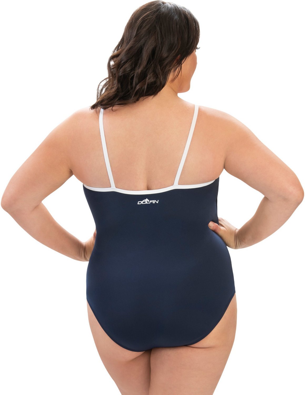 Dolfin Women's Aquashape Straight Back Lap 1-Piece Swimsuit - view number 2