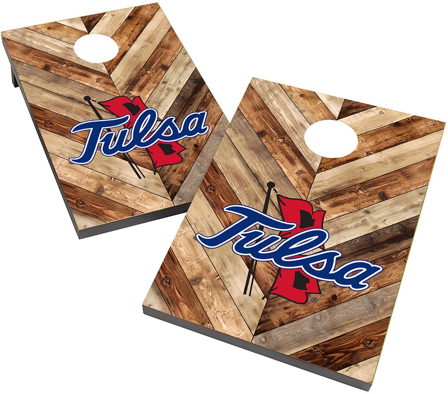 Victory Tailgate University of Tulsa 2 ft x 3 ft Cornhole Bag Toss Game