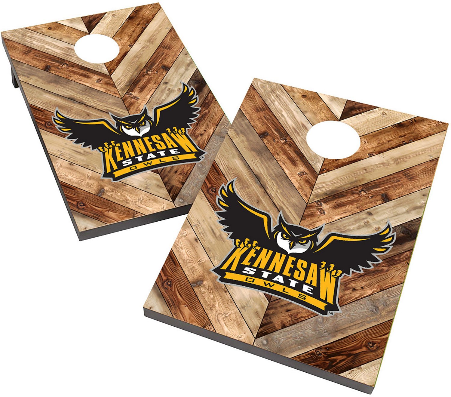 Victory Tailgate Kennesaw State University 2 ft x 3 ft Cornhole Bag Toss Game