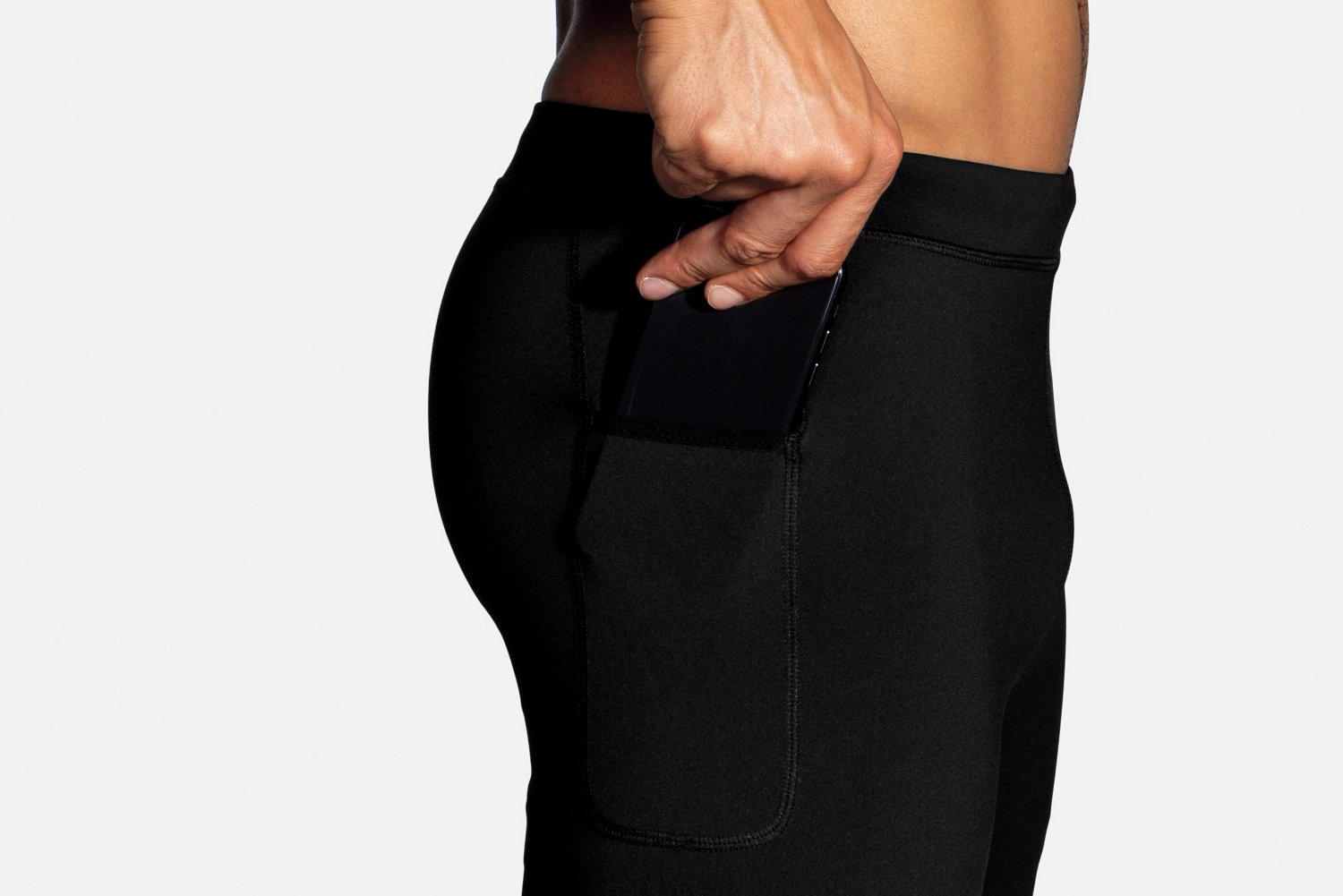Brooks Men's Source Tight Running Shorts 9-in                                                                                    - view number 4