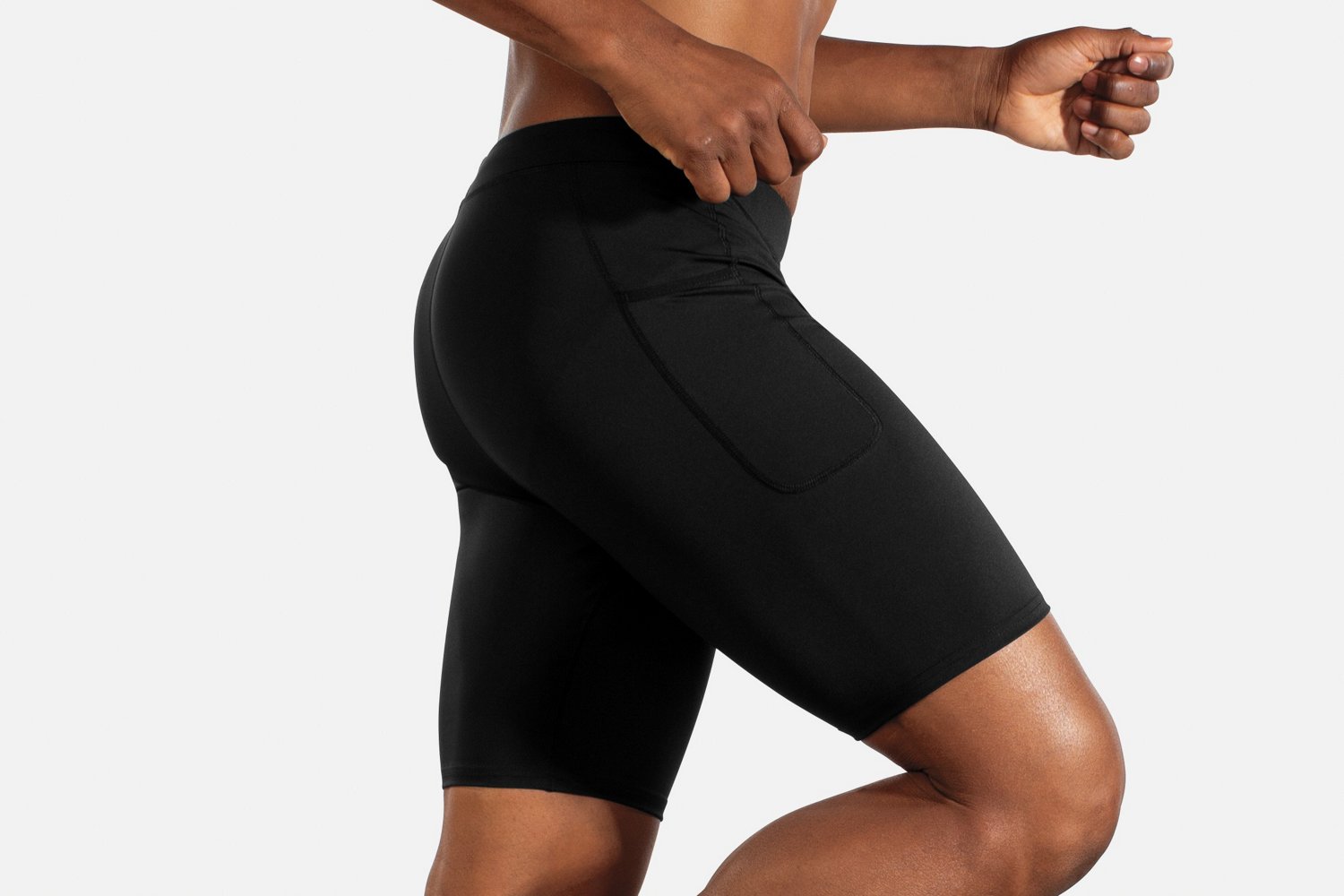 Brooks Men's Source Tight Running Shorts 9-in                                                                                    - view number 5