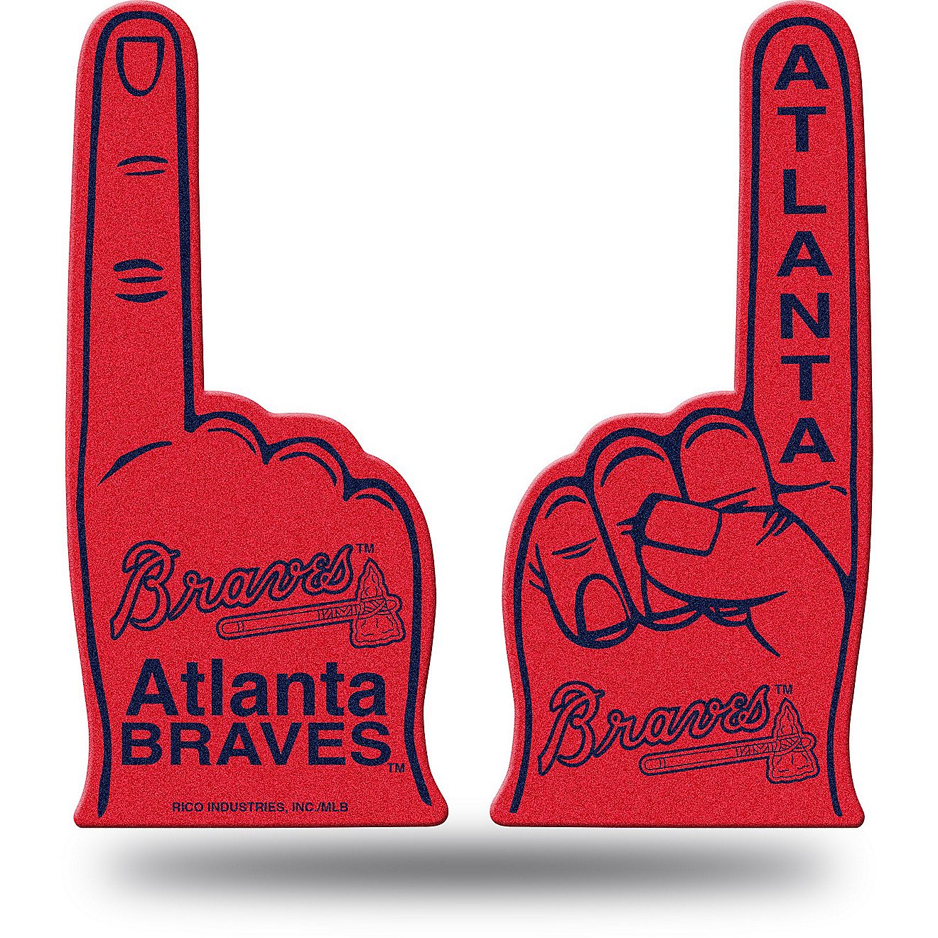 Rico Atlanta Braves Foam Finger                                                                                                  - view number 1