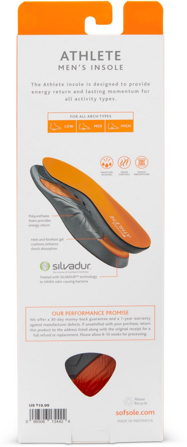 Sof Sole® Men's Size 13 - 14 Athlete Insoles - view number 5