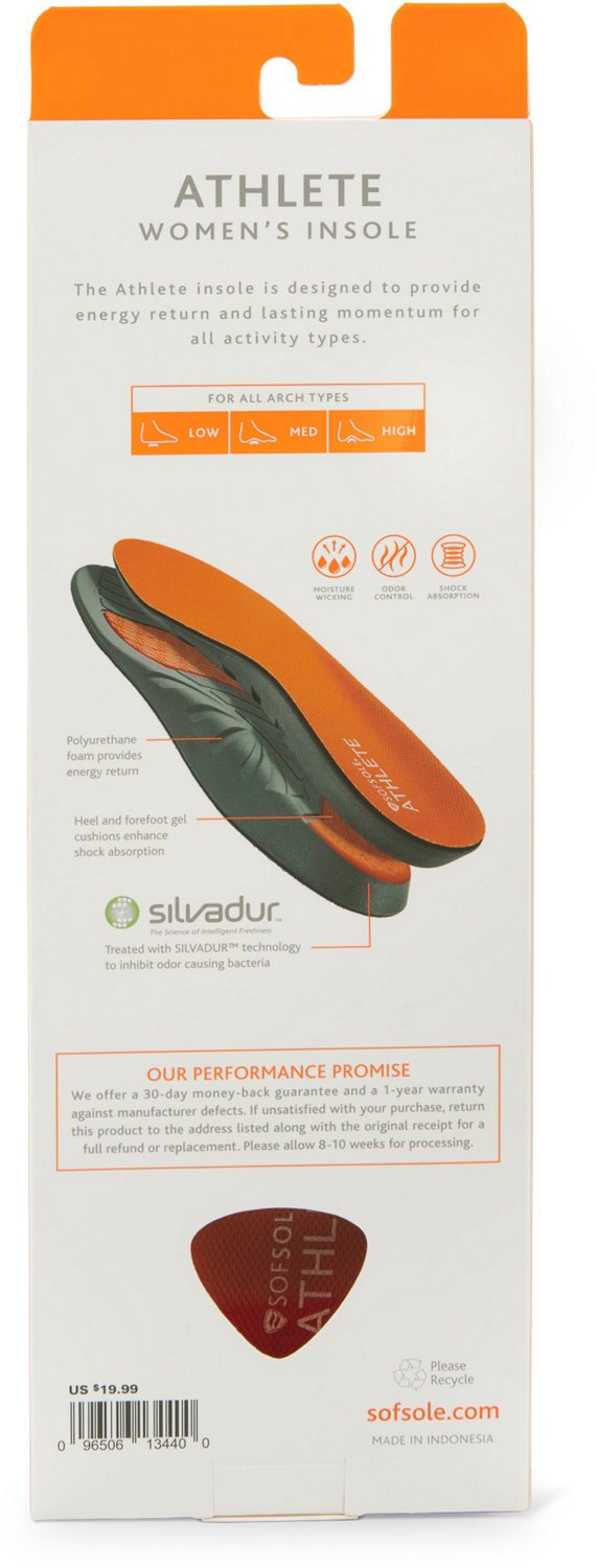 Sof Sole® Women's Athlete Performance Insole Academy