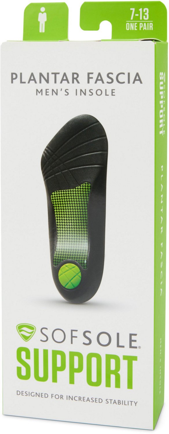 Sof Sole Men's 3/4-Length Plantar Fascia Orthotic Insoles - view number 3