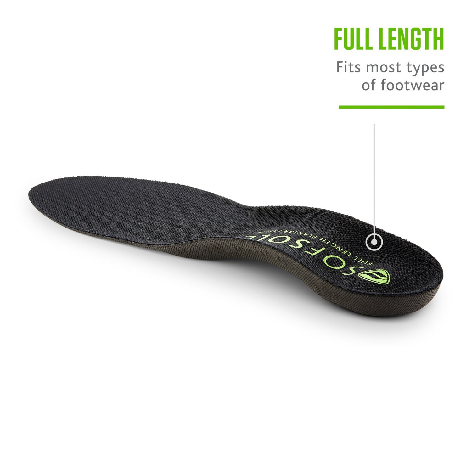 Sof Sole Women's 3/4-Length Plantar Fascia Orthotic Insoles                                                                      - view number 7