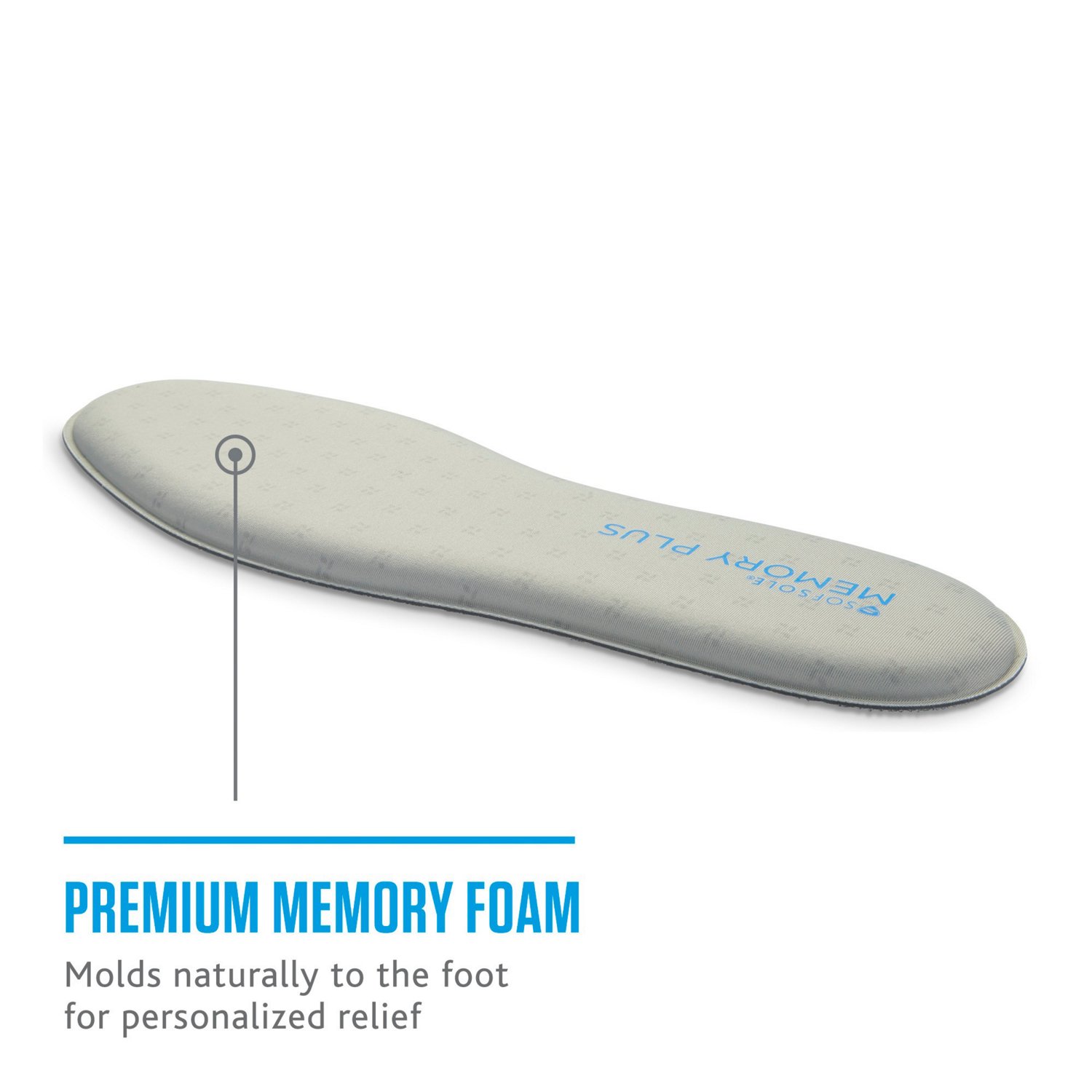 Sof Sole® Adults' Memory Plus Insoles - view number 6