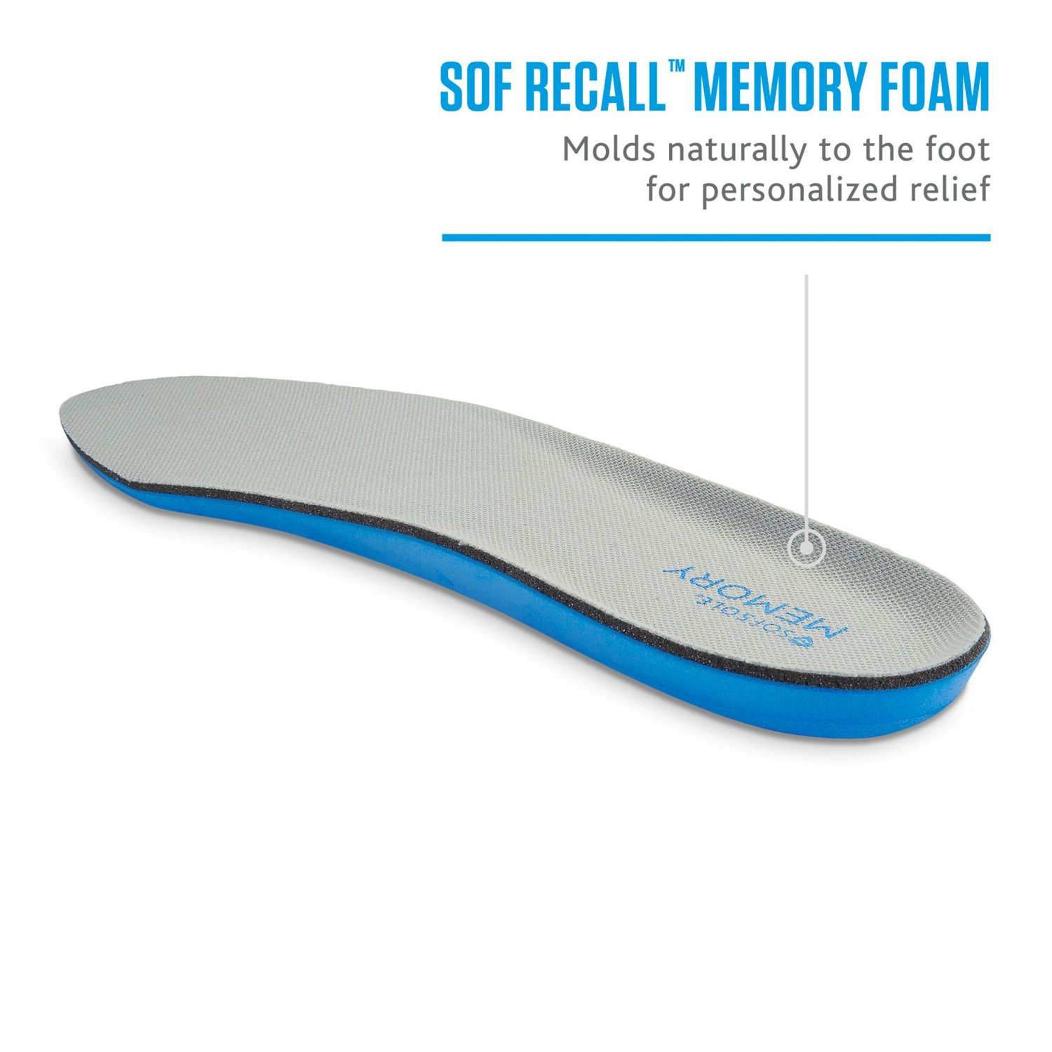 Sof Sole Women's Memory Foam Insoles - view number 6